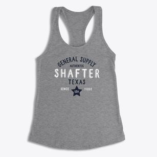 Shafter Texas General Supply Women's Racerback Tank