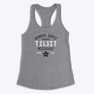 Tilsit Missouri General Supply Women's Racerback Tank