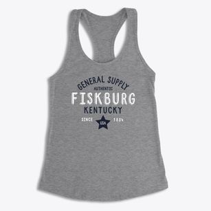 Fiskburg Kentucky General Supply Women's Racerback Tank
