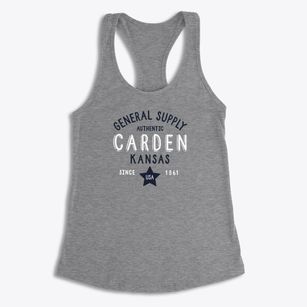 Carden Kansas General Supply Women's Racerback Tank