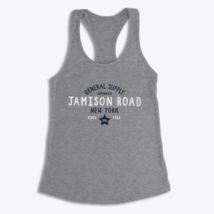 Jamison Road New York General Supply Women's Racerback Tank