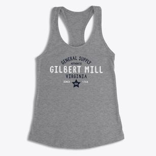 Gilbert Mill Virginia General Supply Women's Racerback Tank