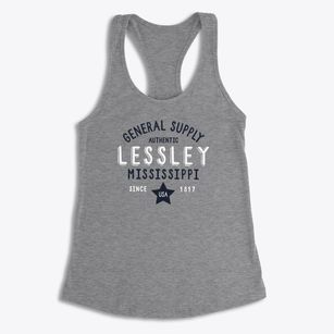 Lessley Mississippi General Supply Women's Racerback Tank
