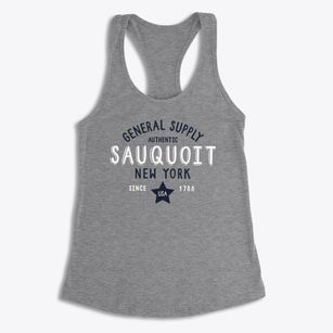 Sauquoit New York General Supply Women's Racerback Tank