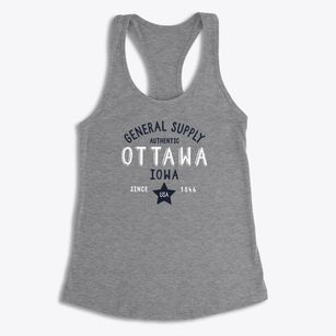 Ottawa Iowa General Supply Women's Racerback Tank