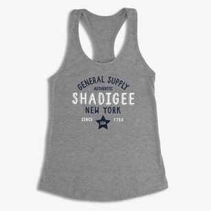 Shadigee New York General Supply Women's Racerback Tank
