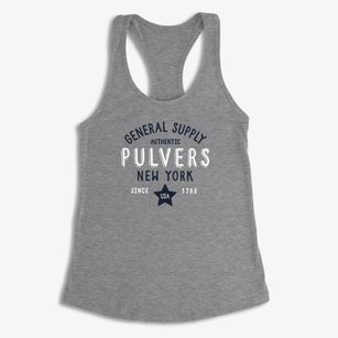Pulvers New York General Supply Women's Racerback Tank