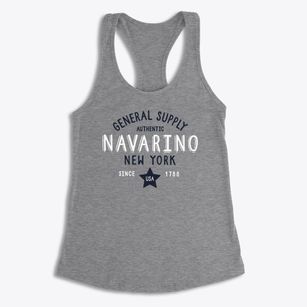 Navarino New York General Supply Women's Racerback Tank