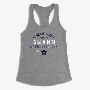 Swann North Carolina General Supply Women's Racerback Tank