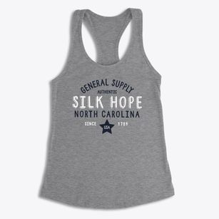 Silk Hope North Carolina General Supply Women's Racerback Tank