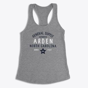 Arden North Carolina General Supply Women's Racerback Tank