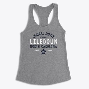 Liledoun North Carolina General Supply Women's Racerback Tank
