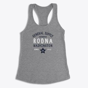 Rodna Washington General Supply Women's Racerback Tank