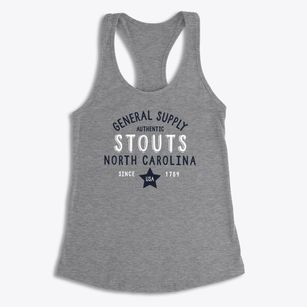 Stouts North Carolina General Supply Women's Racerback Tank