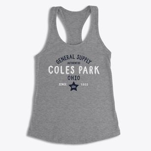 Coles Park Ohio General Supply Women's Racerback Tank