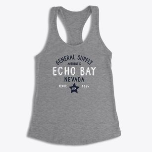Echo Bay Nevada General Supply Women's Racerback Tank