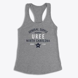Uree North Carolina General Supply Women's Racerback Tank
