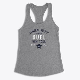 Buel New York General Supply Women's Racerback Tank