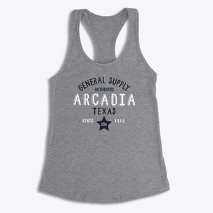 Arcadia Texas General Supply Women's Racerback Tank