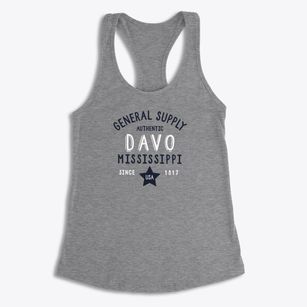 Davo Mississippi General Supply Women's Racerback Tank