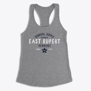 East Rupert Vermont General Supply Women's Racerback Tank