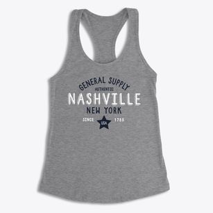 Nashville New York General Supply Women's Racerback Tank
