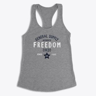 Freedom Ohio General Supply Women's Racerback Tank