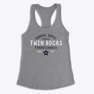 Twin Rocks Pennsylvania General Supply Women's Racerback Tank