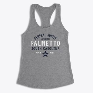 Palmetto South Carolina General Supply Women's Racerback Tank