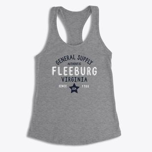 Fleeburg Virginia General Supply Women's Racerback Tank