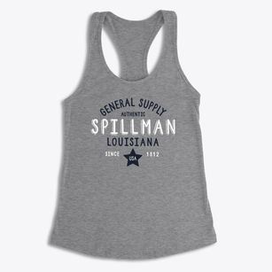 Spillman Louisiana General Supply Women's Racerback Tank
