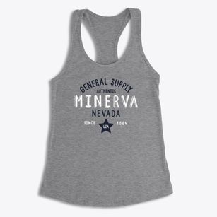 Minerva Nevada General Supply Women's Racerback Tank