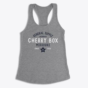 Cherry Box Missouri General Supply Women's Racerback Tank