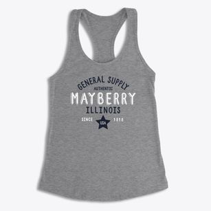 Mayberry Illinois General Supply Women's Racerback Tank