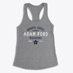 Adam Ford Missouri General Supply Women's Racerback Tank