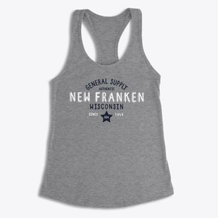 New Franken Wisconsin General Supply Women's Racerback Tank