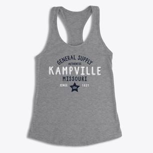 Kampville Missouri General Supply Women's Racerback Tank