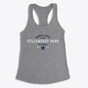 Fellowship Park Florida General Supply Women's Racerback Tank