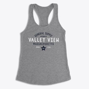 Valley View Massachusetts General Supply Women's Racerback Tank