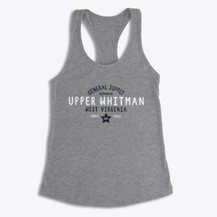 Upper Whitman West Virginia General Supply Women's Racerback Tank