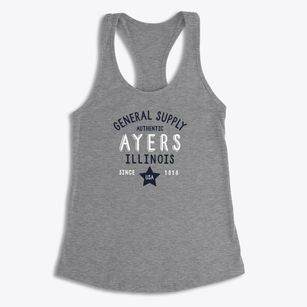 Ayers Illinois General Supply Women's Racerback Tank