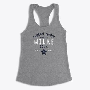 Wilke Iowa General Supply Women's Racerback Tank