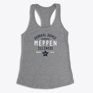 Meppen Illinois General Supply Women's Racerback Tank