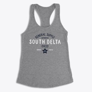 South Delta Ohio General Supply Women's Racerback Tank