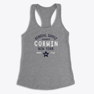 Corwin New York General Supply Women's Racerback Tank
