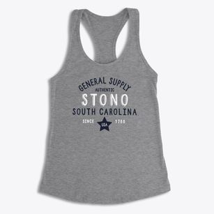 Stono South Carolina General Supply Women's Racerback Tank