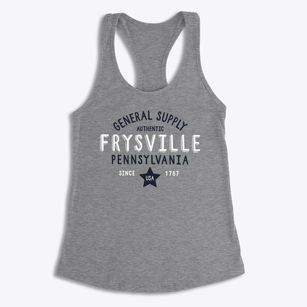 Frysville Pennsylvania General Supply Women's Racerback Tank
