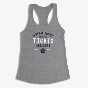 Tigris Missouri General Supply Women's Racerback Tank