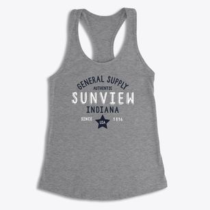 Sunview Indiana General Supply Women's Racerback Tank