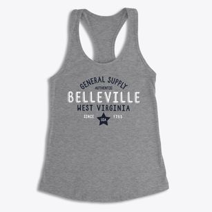 Belleville West Virginia General Supply Women's Racerback Tank